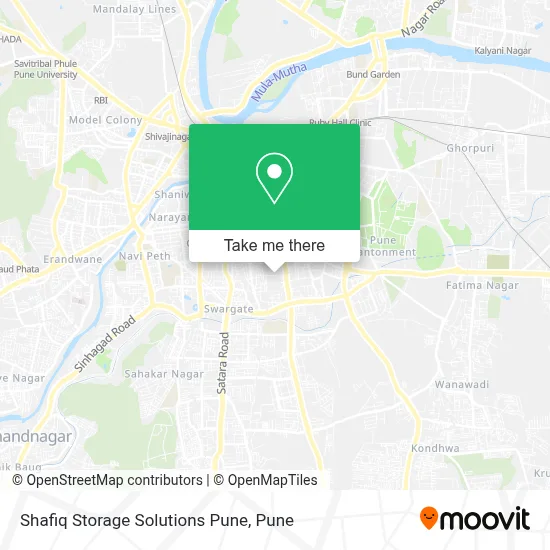 Shafiq Storage Solutions Pune map