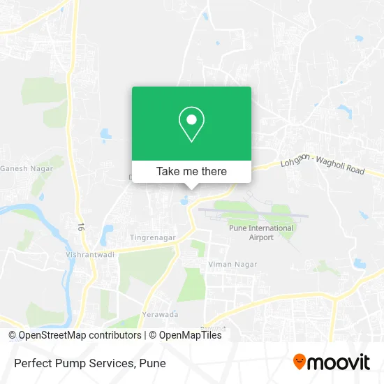 Perfect Pump Services map