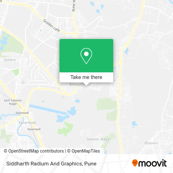 Siddharth Radium And Graphics map