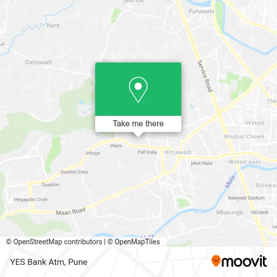 YES Bank Atm map