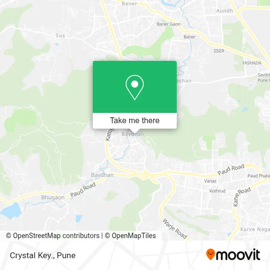 Crystal Key. map
