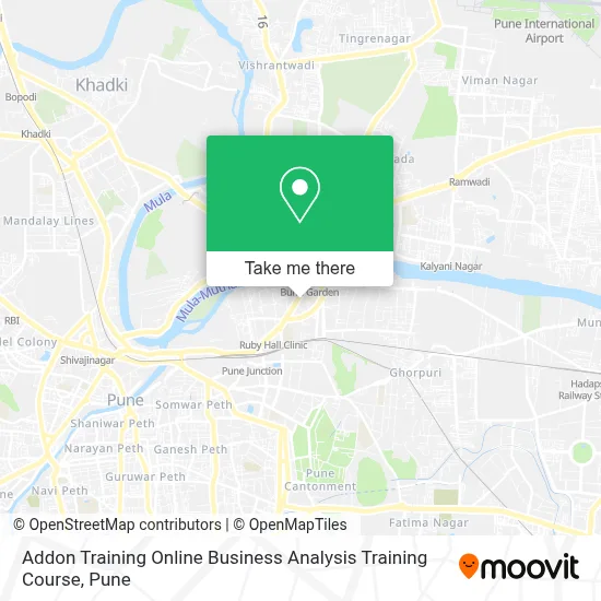 Addon Training Online Business Analysis Training Course map