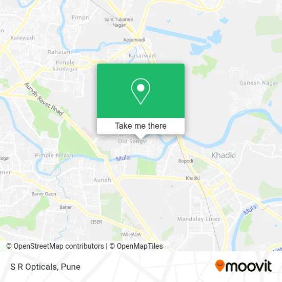 S R Opticals map