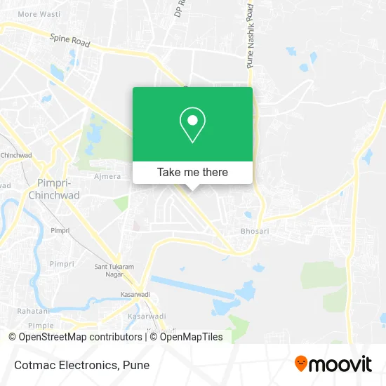 Cotmac Electronics map