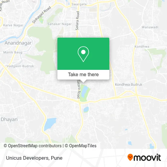 Unicus Developers map