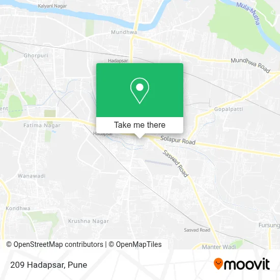 209 Hadapsar map