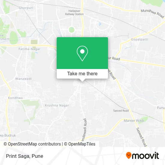 Print Saga map