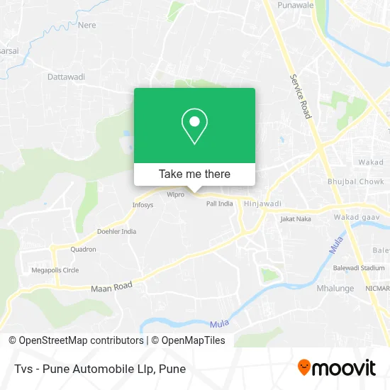 Tvs - Pune Automobile Llp map
