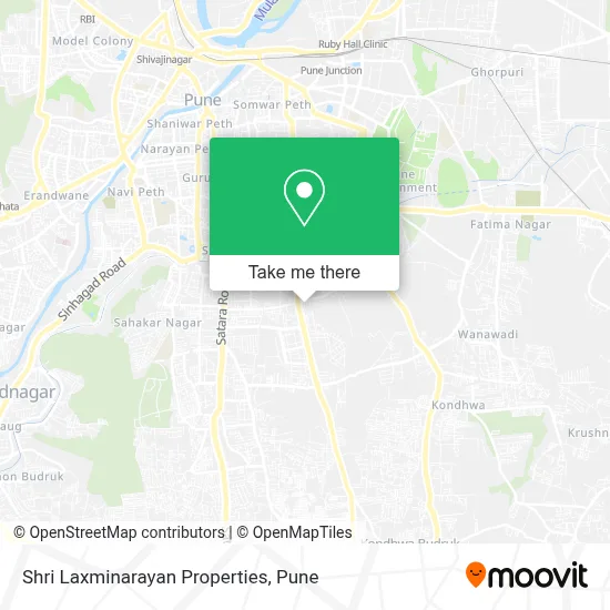 Shri Laxminarayan Properties map