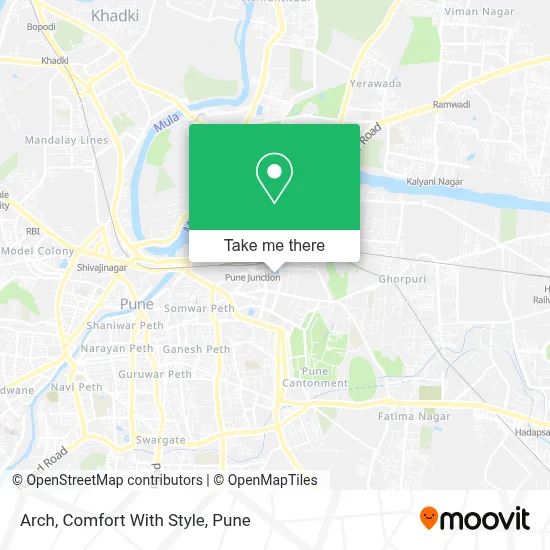 Arch, Comfort With Style map