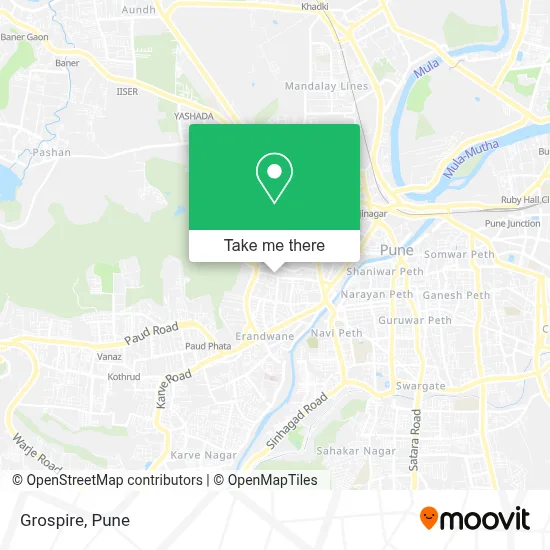 Grospire map