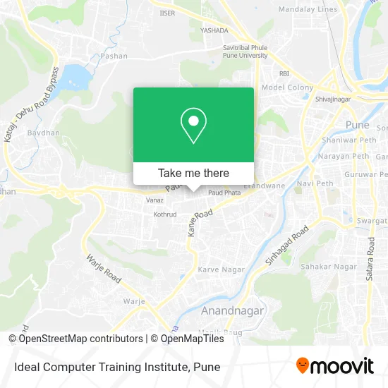 Ideal Computer Training Institute map