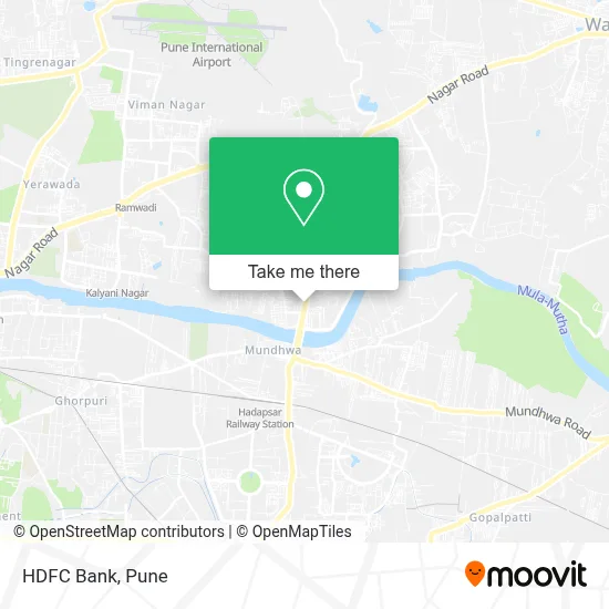 HDFC Bank map