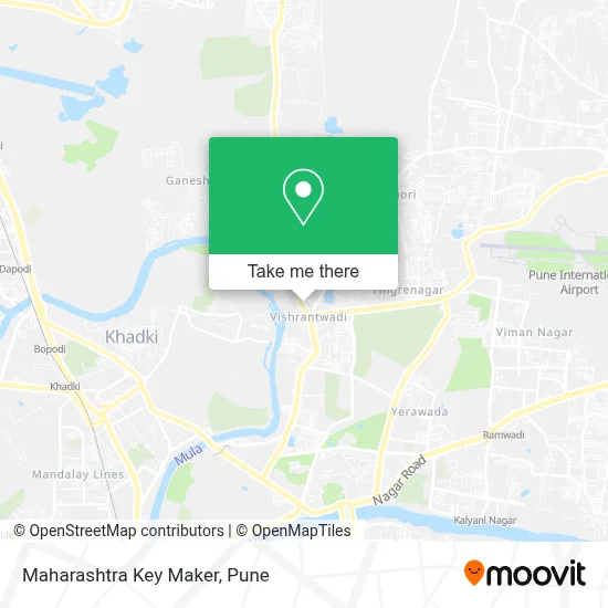 Maharashtra Key Maker map