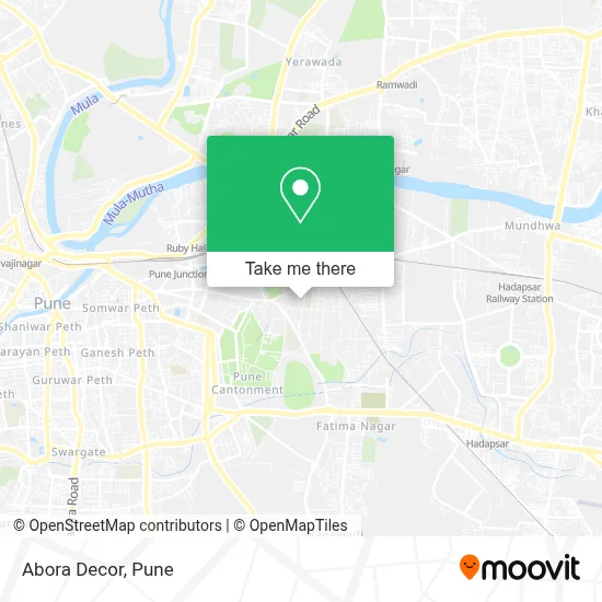 Abora Decor map