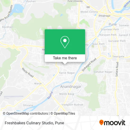 Freshbakes Culinary Studio map