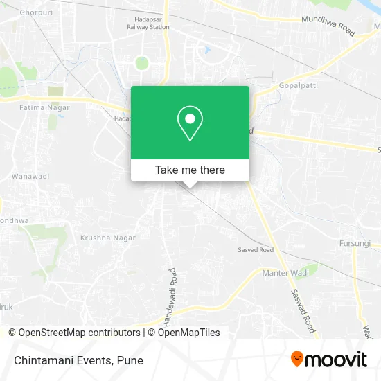 Chintamani Events map
