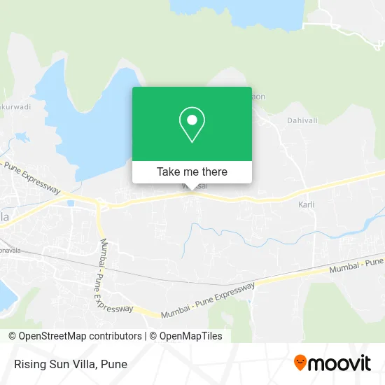 Rising Sun Villa map