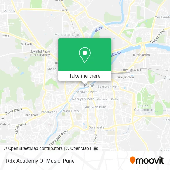 Rdx Academy Of Music map