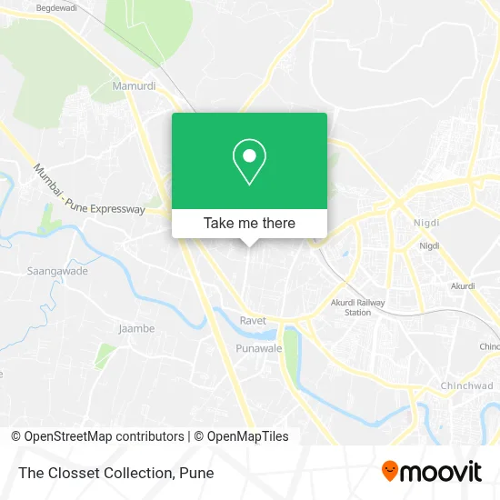 The Closset Collection map