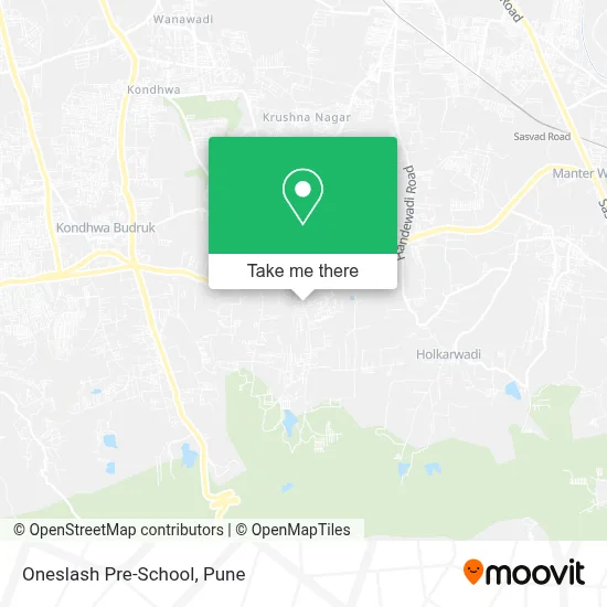 Oneslash Pre-School map