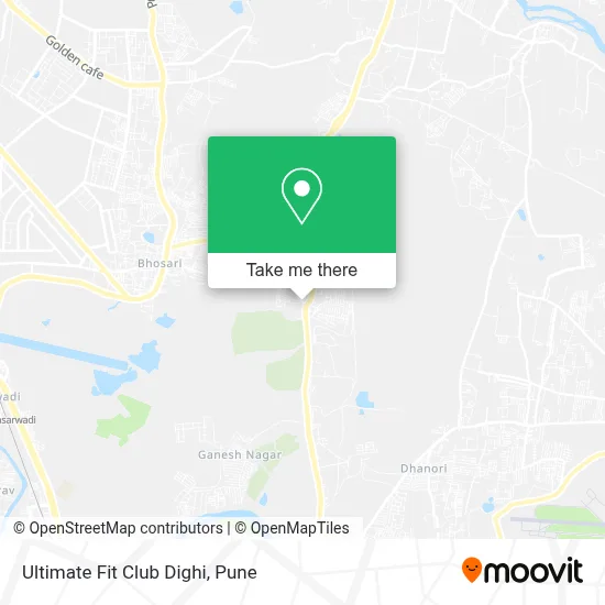 Ultimate Fit Club Dighi map