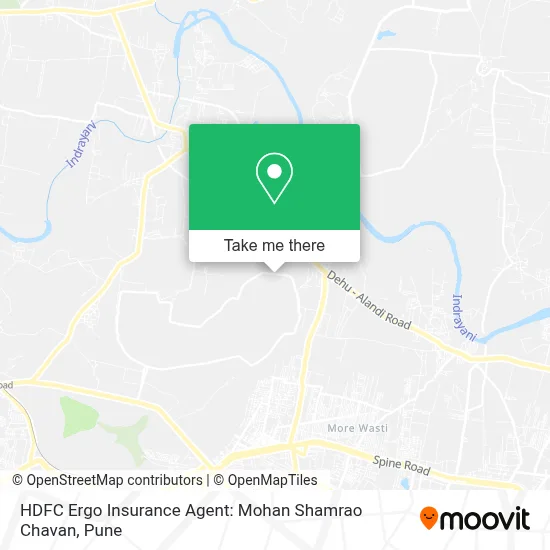 HDFC Ergo Insurance Agent: Mohan Shamrao Chavan map