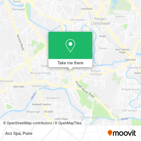 Avz Spa map