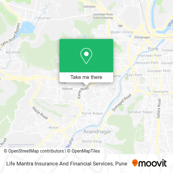 Life Mantra Insurance And Financial Services map