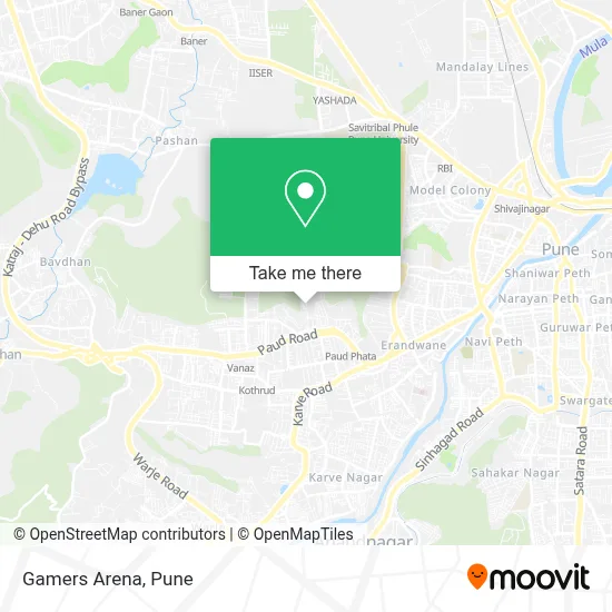Gamers Arena map
