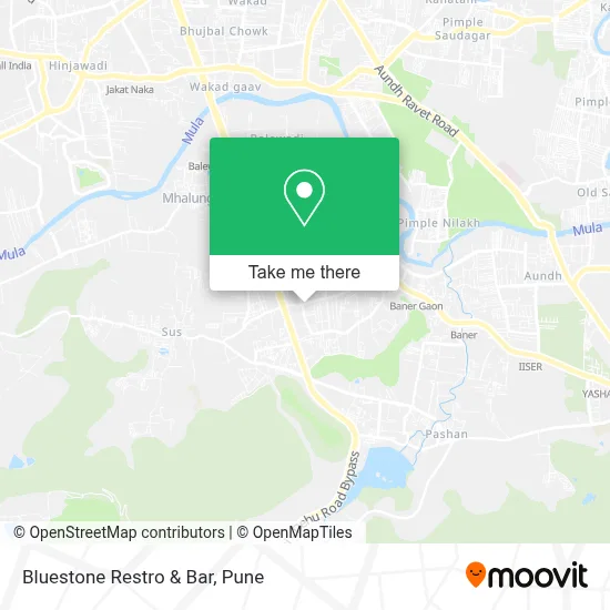 Bluestone Restro & Bar map