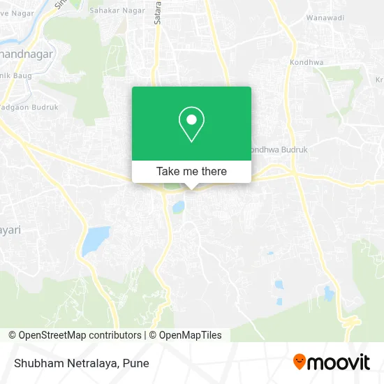 Shubham Netralaya map