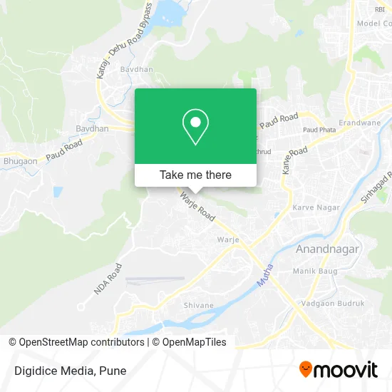 Digidice Media map