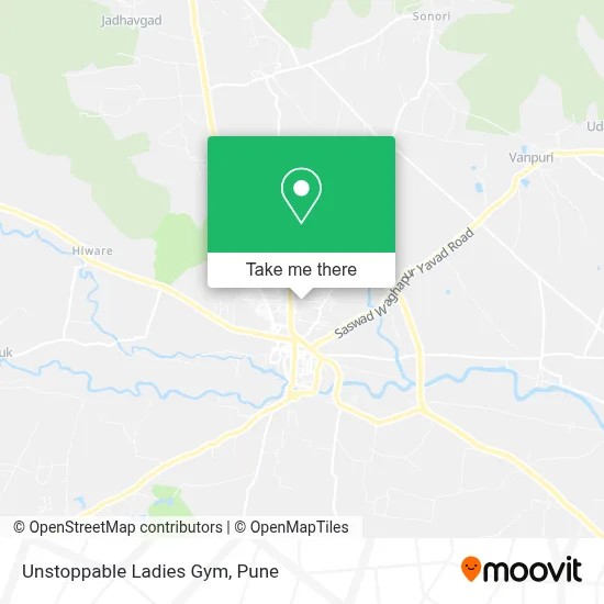 Unstoppable Ladies Gym map