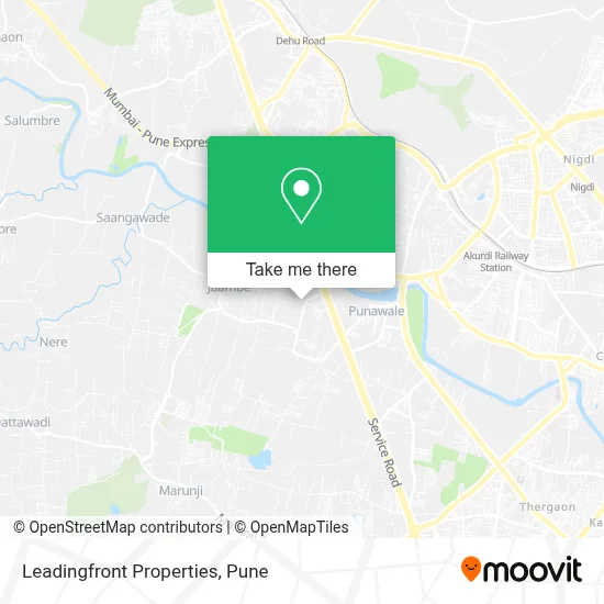 Leadingfront Properties map