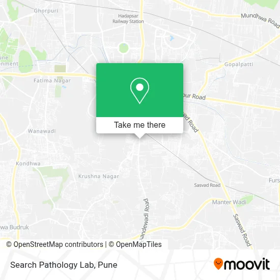 Search Pathology Lab map