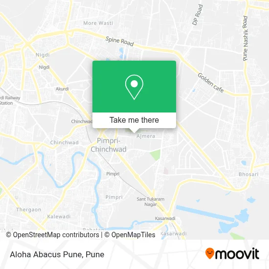 Aloha Abacus Pune map