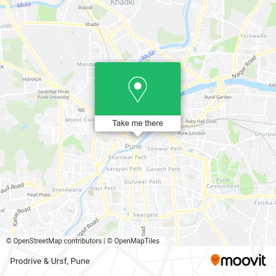 Prodrive & Ursf map