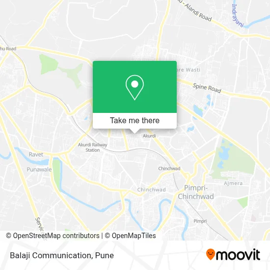 Balaji Communication map