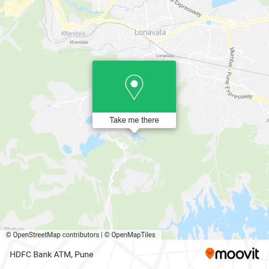 HDFC Bank Atm map