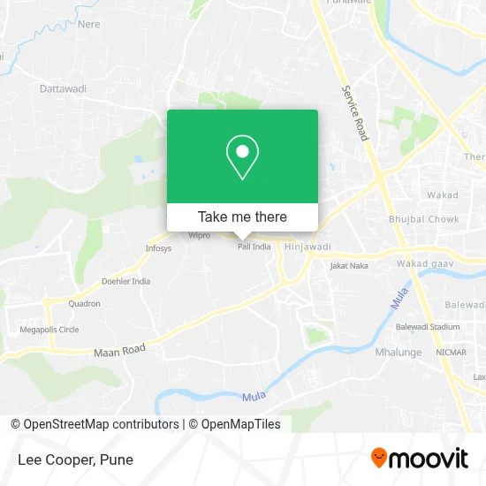 Lee Cooper map