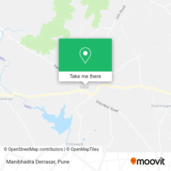 Manibhadra Derrasar map