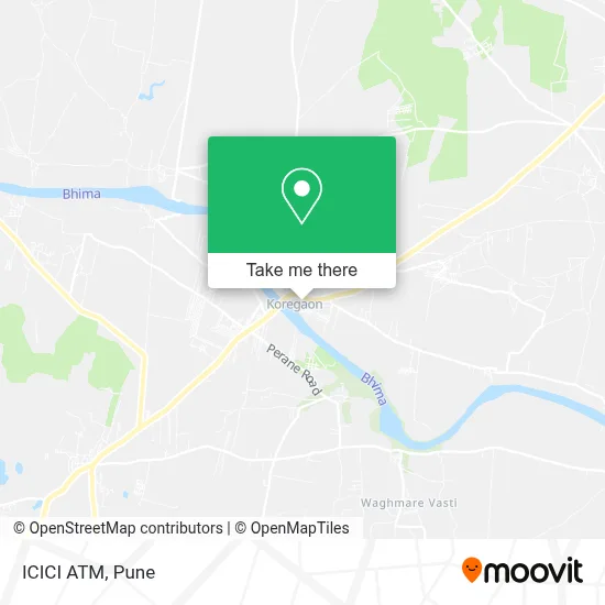 ICICI Atm map