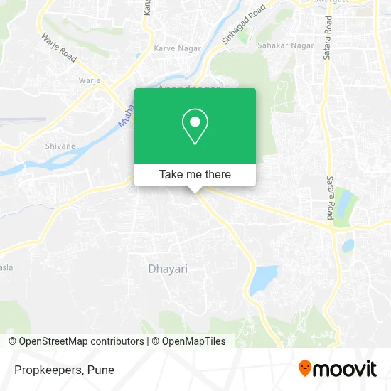 Propkeepers map