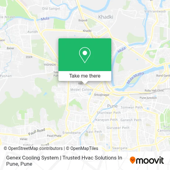 Genex Cooling System | Trusted Hvac Solutions In Pune map