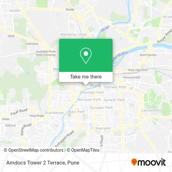 Amdocs Tower 2 Terrace map