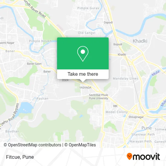 Fitcue map