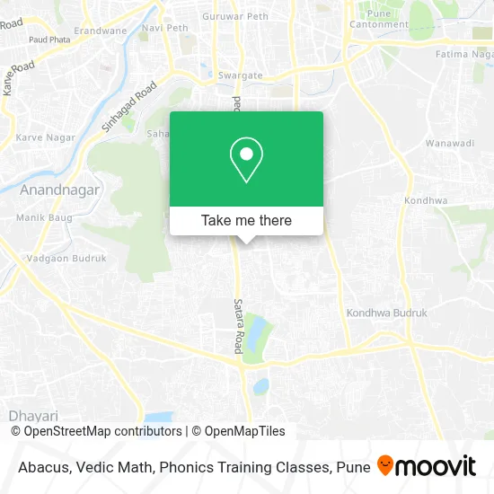 Abacus, Vedic Math, Phonics Training Classes map