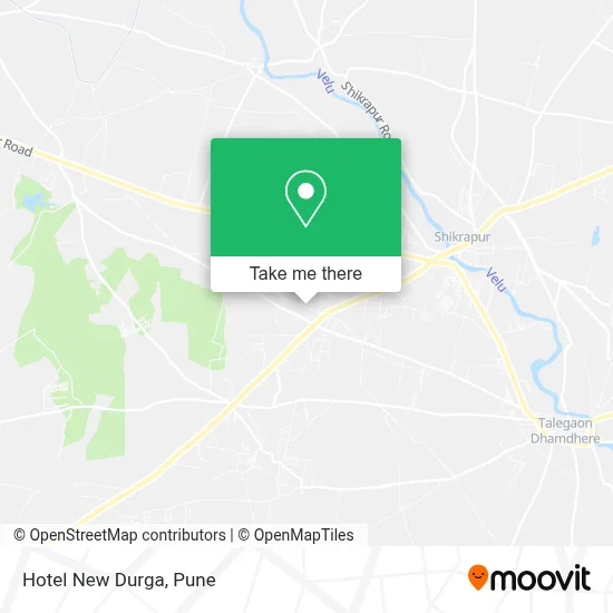 Hotel New Durga map