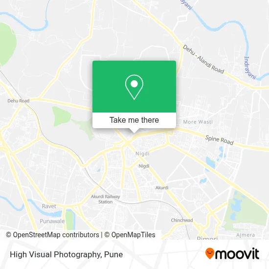 High Visual Photography map